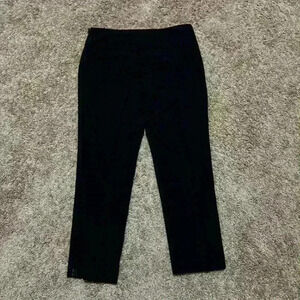 Madison Studio Black Dress Pants with Zip Closures Side and Leg, size 10